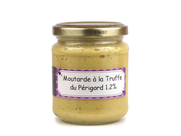 Moutarde à la Truffe du Périgord 1.2% - 200 gr