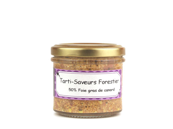Tarti Saveurs Forestier<br> 50% de foie gras - 100 gr