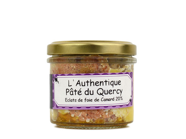 L'Authentique Pâté du Quercy<br>20% de foie gras - 100 gr