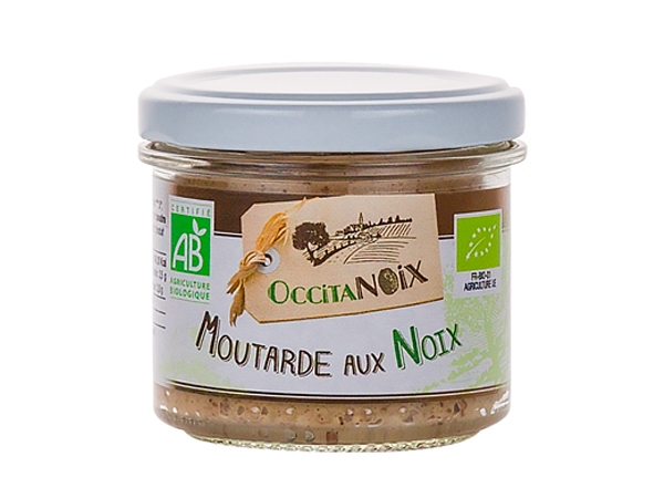 Moutarde BIO aux noix - 100 gr