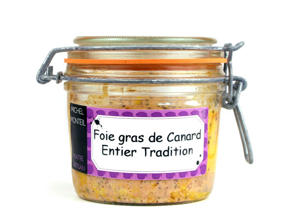 Foie gras de canard<br> entier - 270 gr