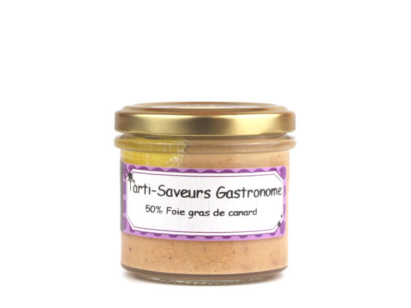Tarti Saveurs Gastronome<br>50% de foie gras - 100 gr