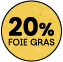 Article contenant 20% de foie gras