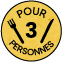 Article pour 3 personnes