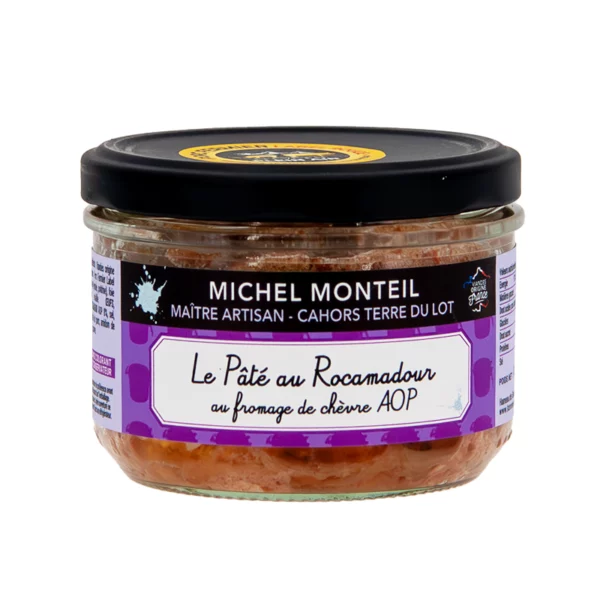 Le pâté au Rocamadour - fromage de chèvre AOP