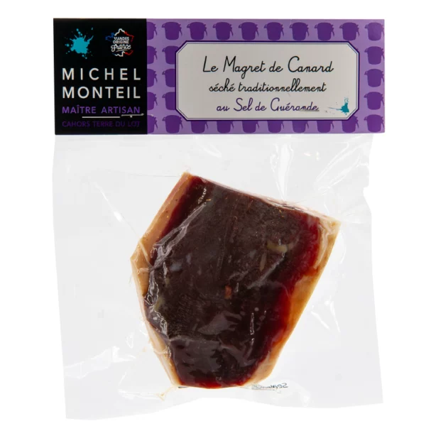 Magret de canard séché traditionnellement au sel de Guérande