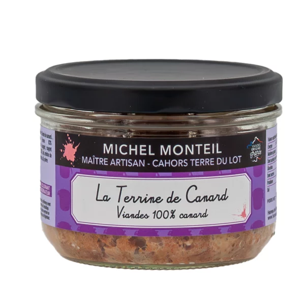 La Terrine de canard aux 2 magrets 100% canard