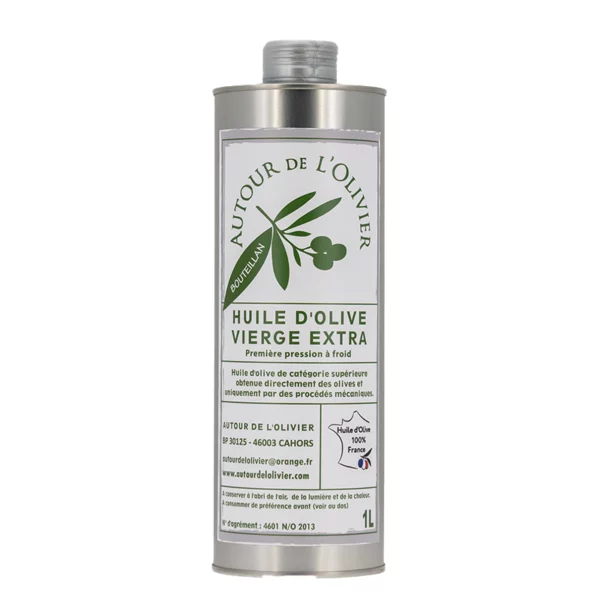 Huile d'olive vierge extra goût subtil - 1 L