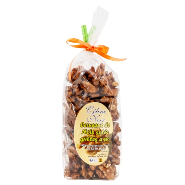 Cerneaux de noix salés grillés à sec