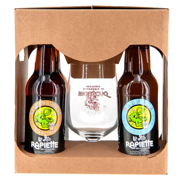 Coffret 4 bières 33cl de Montcuq
