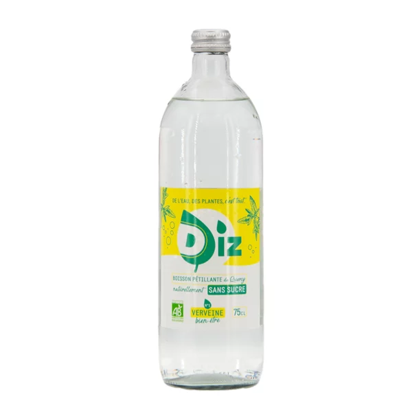 DIZ boisson GAZEUSE verveine citronnée
