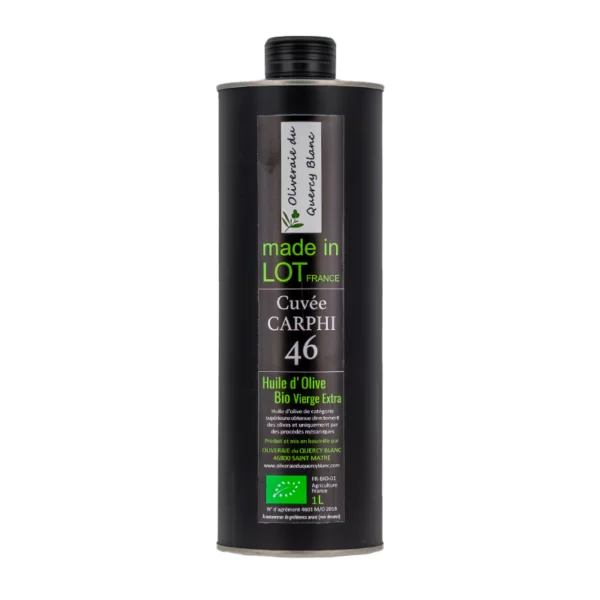 Huile d'olive vierge extra cuvée CARPHI 1 L