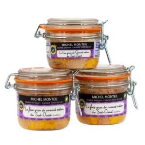 Promotion ! Le lot de 3 Foie Gras de canard entier nature