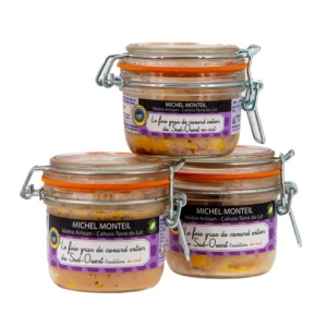 Promotion ! Le lot de 3 Foie Gras de canard entier mi-cuit