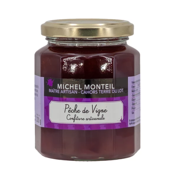 Confiture Pêche de Vigne