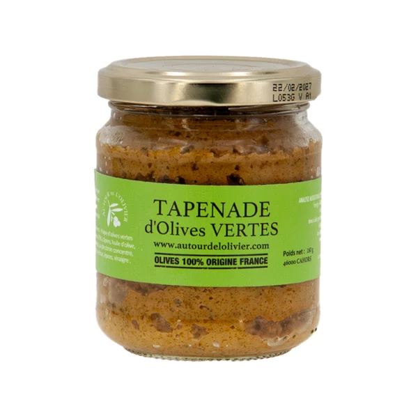 La tapenade d'olives vertes