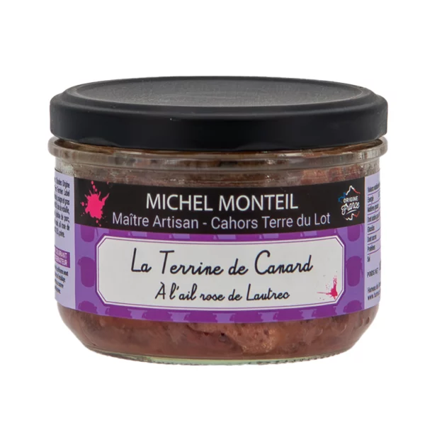La terrine de Canard à l'ail rose de Lautrec