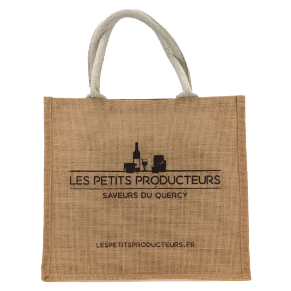 Le sac en toile de Jute "Les Petits Producteurs"